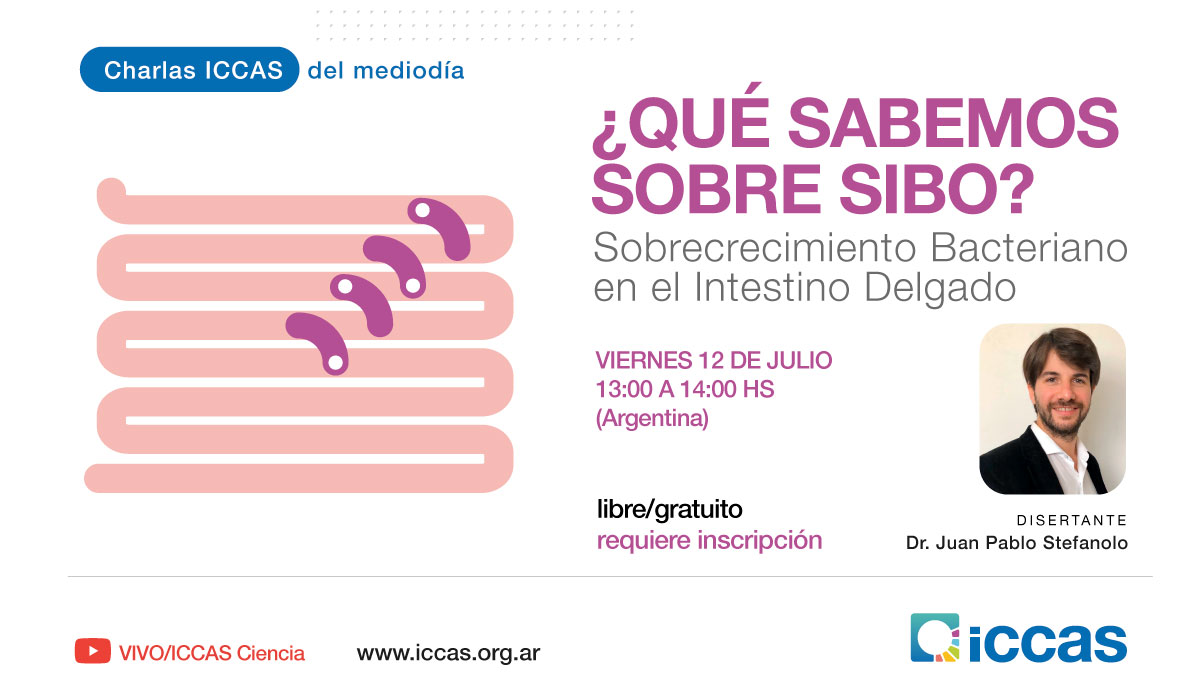 Charla del Mediodía: ¿Qué sabemos sobre SIBO?