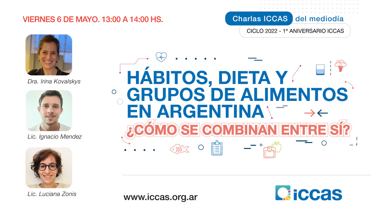 Hábitos, dieta y grupos de alimentos en Argentina, ¿cómo se combinan entre sí?