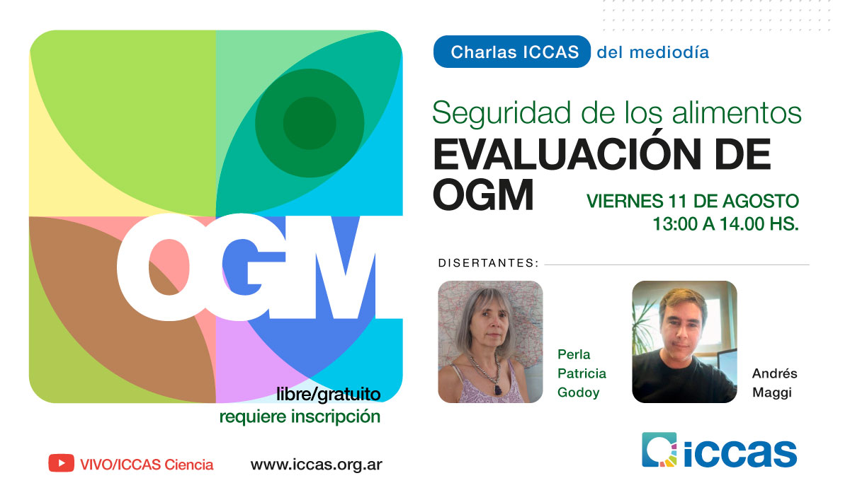 Charla del mediodía: Seguridad de los alimentos. Evaluación de OGM