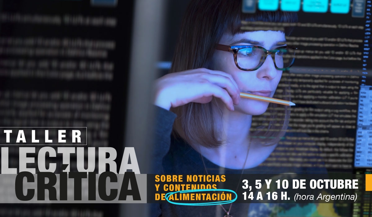 Para agendar: Taller de Lectura Crítica