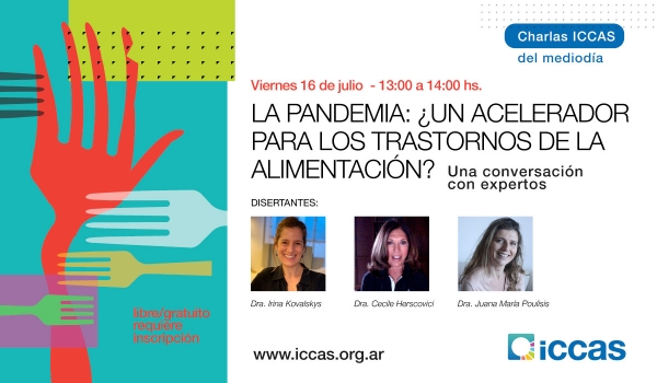 Charla ICCAS del mediodía: Trastornos de la alimentación y pandemia