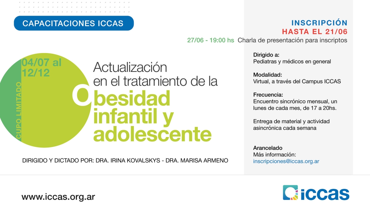 Actualización en el tratamiento de la obesidad infantil y adolescente