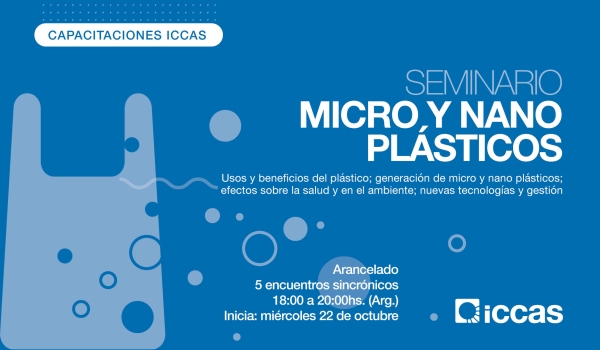 ¡Abierta la inscripción! Seminario sobre micro y nanoplásticos